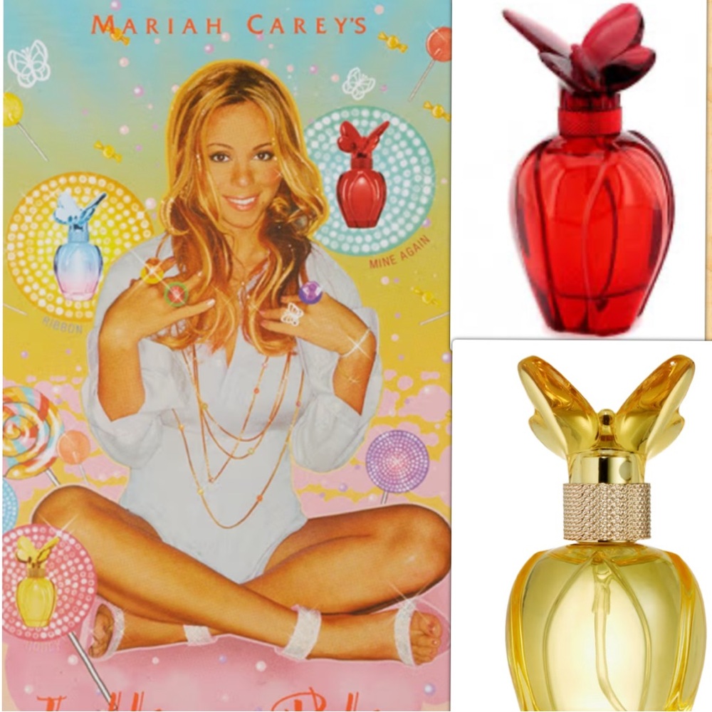 Bundle Mariah Carey Fragrance Perfume — Red And Yellow Perfume 2 Piece
